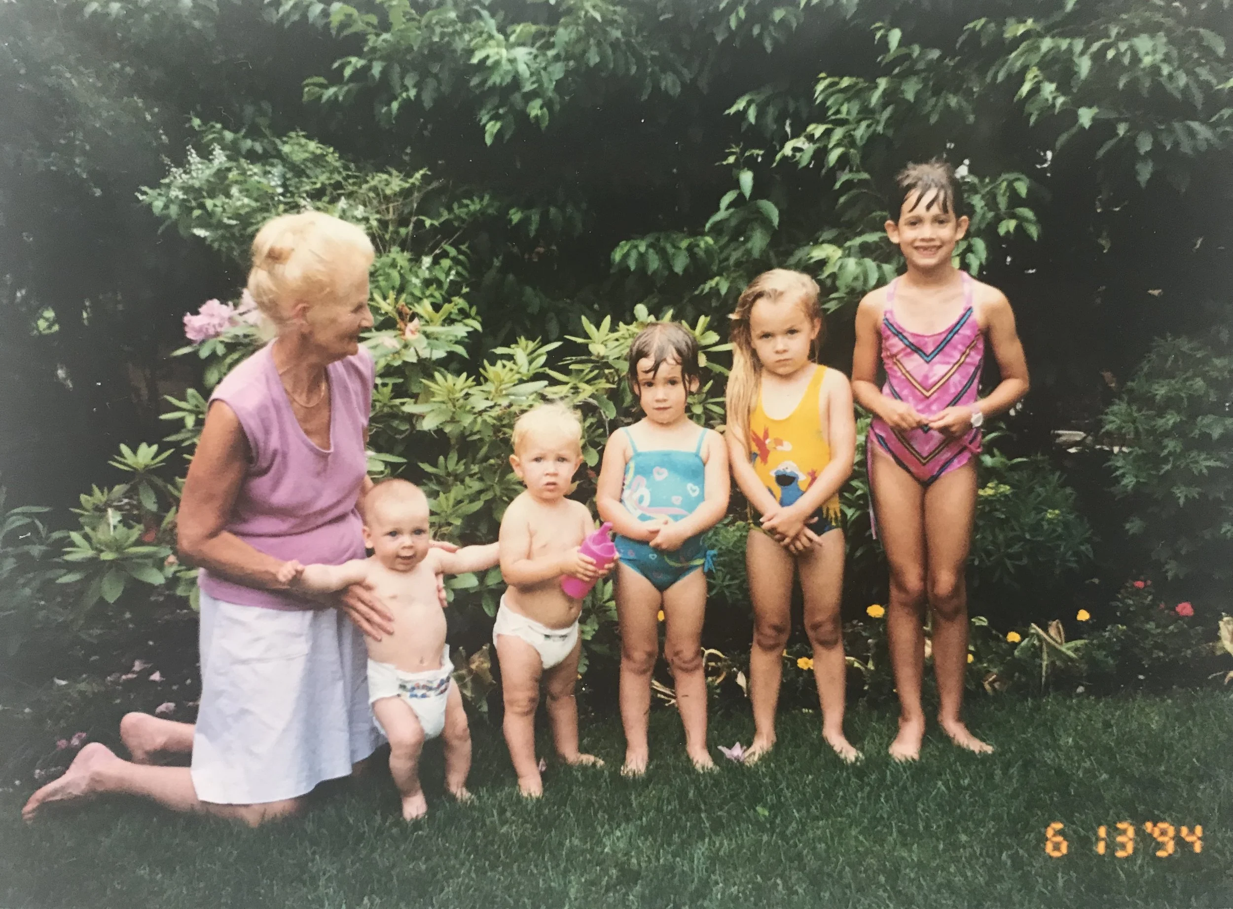 Family photos: Alaina and cousins, '94