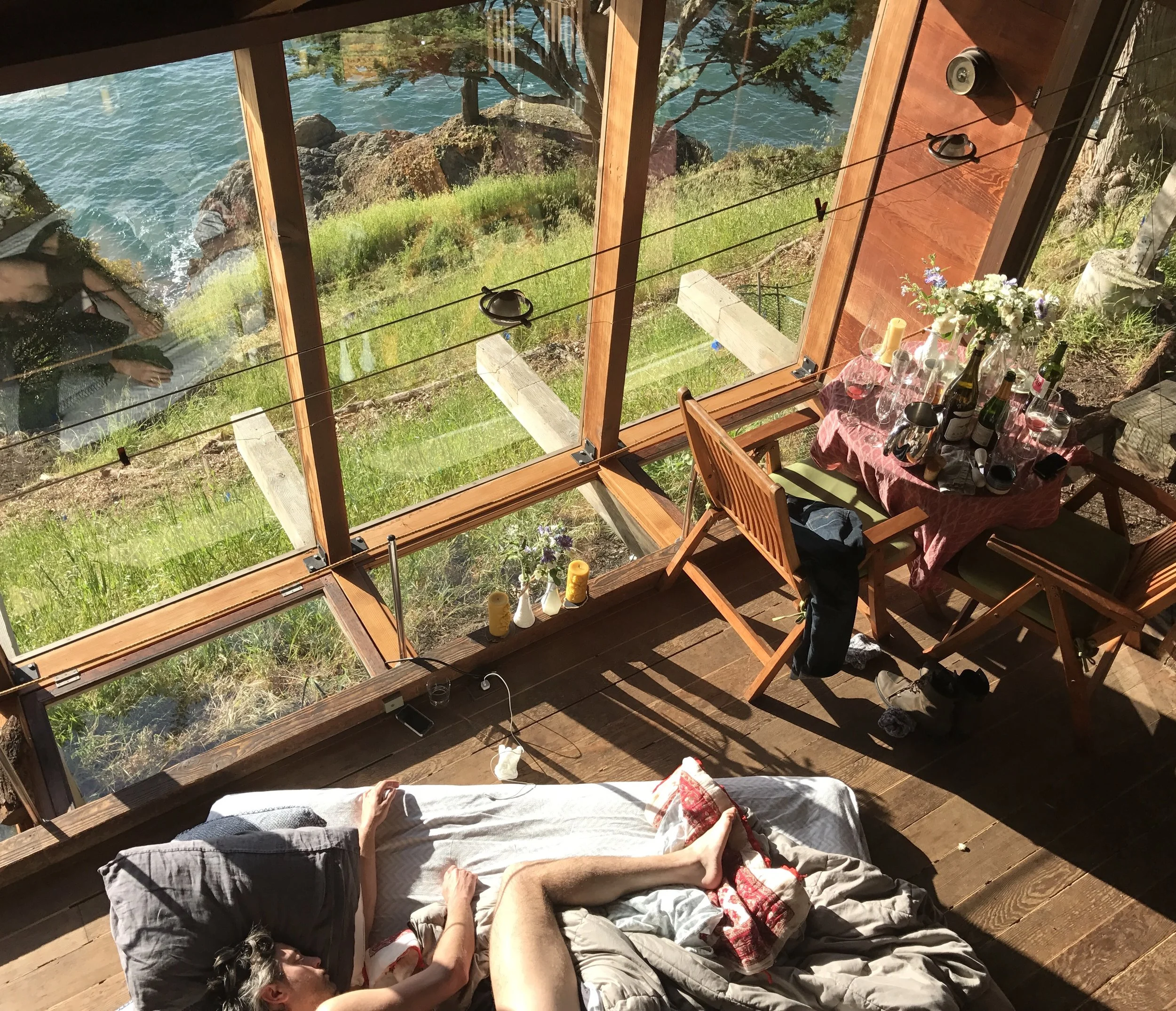Dave sleeping