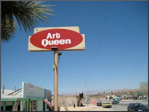 Art Queen in Joshua Tree