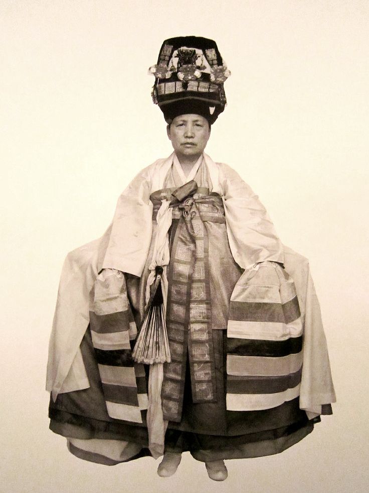 Tibetan shaman in traditional robes