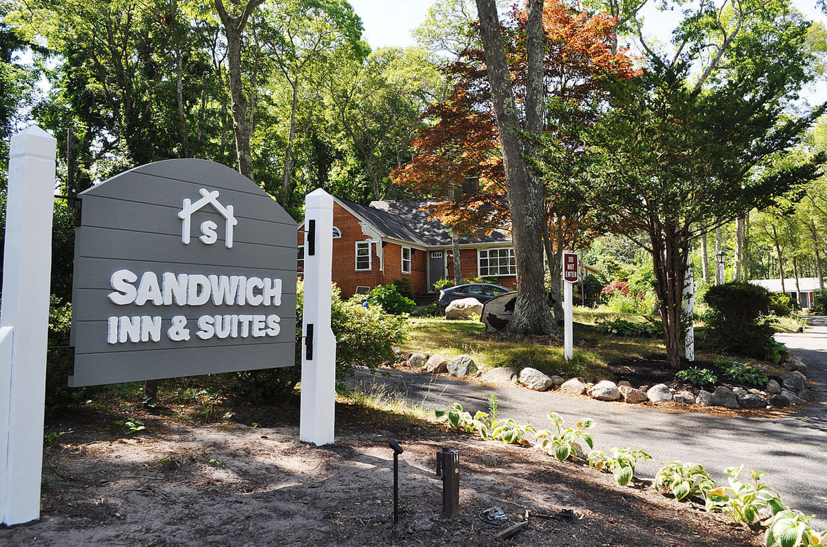 The former Shady Nook Inn has been transformed into the Sandwich Inn & Suites.