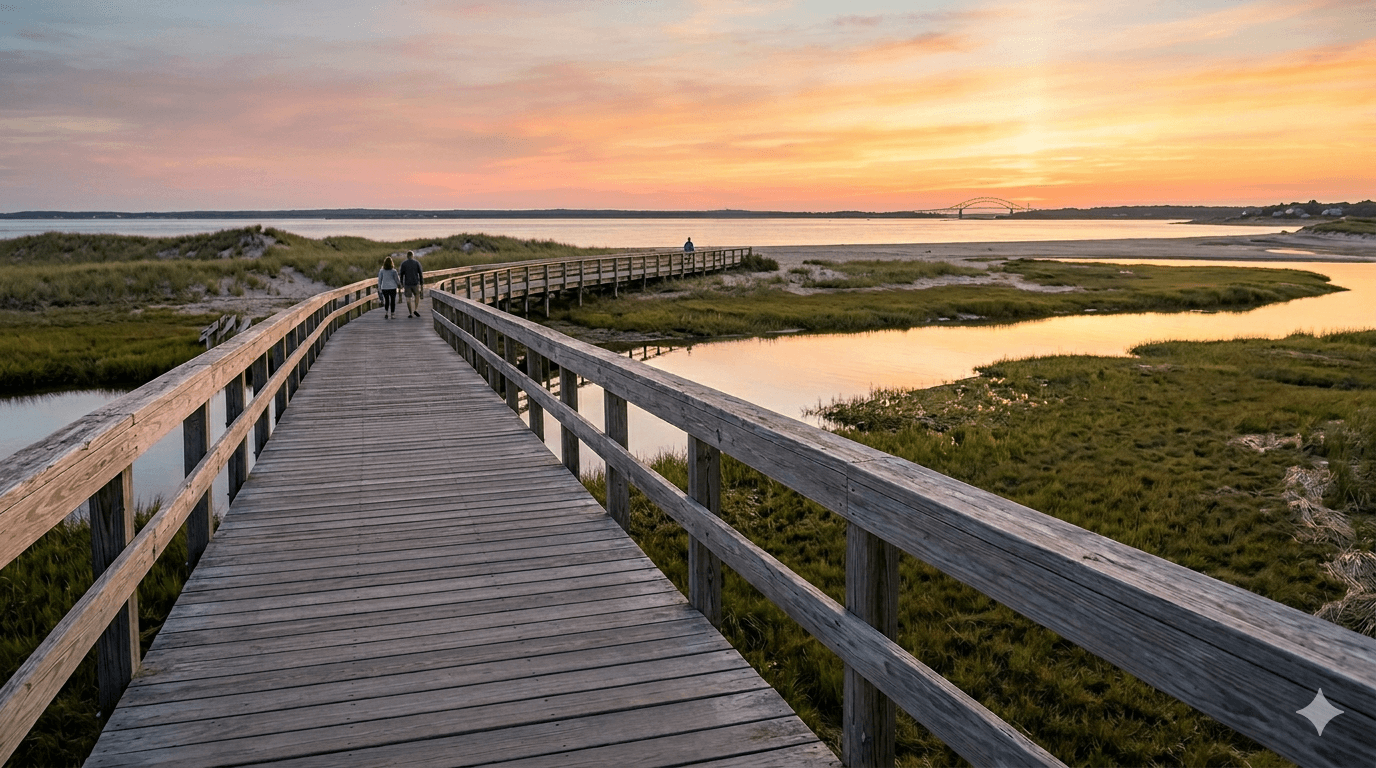 Guide to the Sandwich Boardwalk