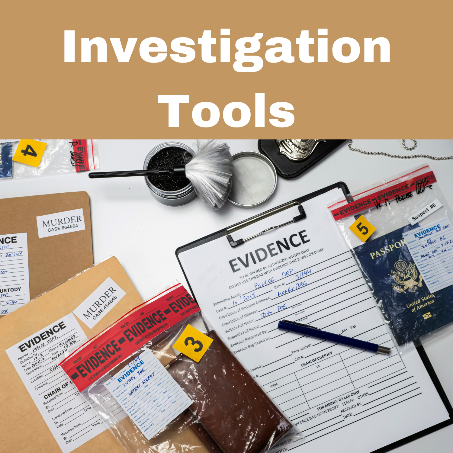 Police Investigation Tools