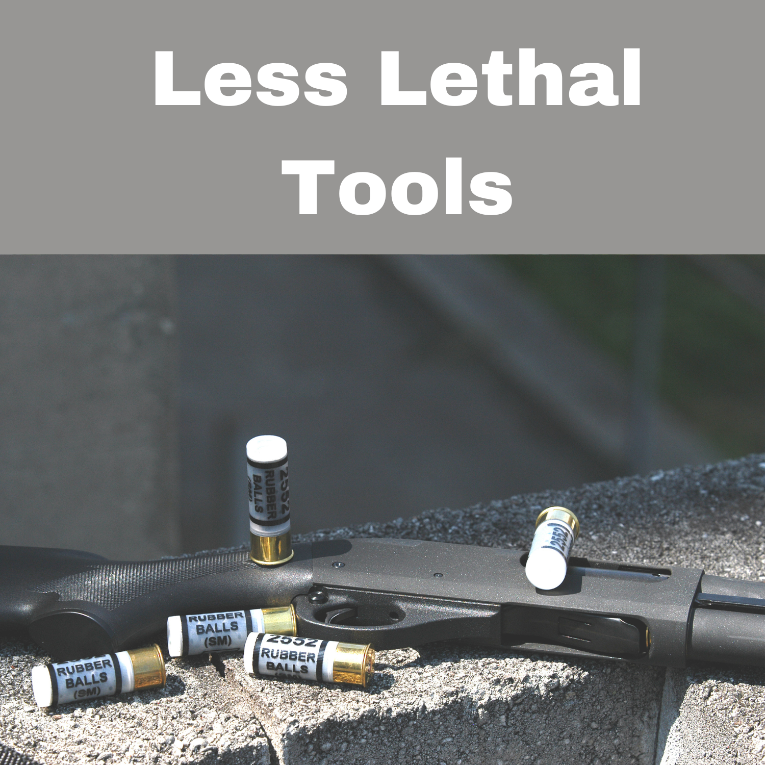 Police Less Lethal Tools