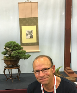 Greg Brenden with his Common Juniper