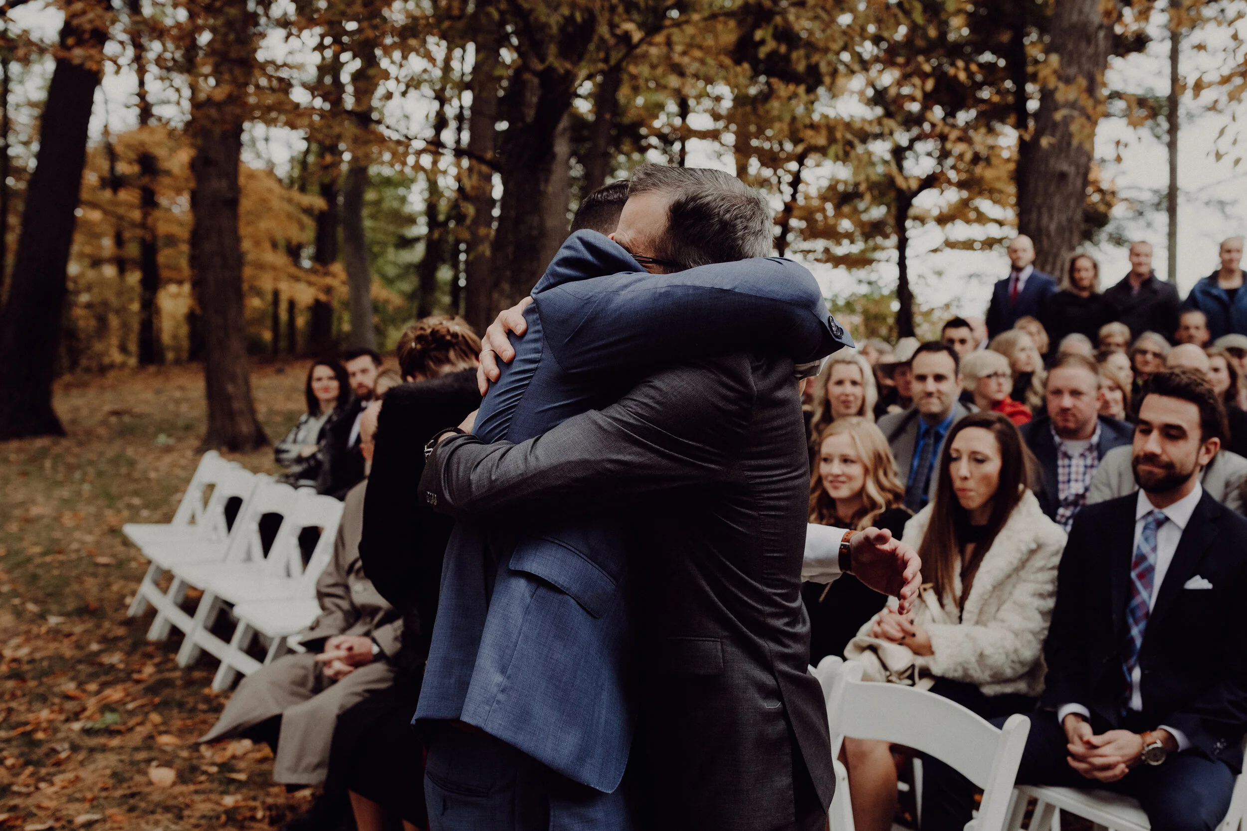 Moody Fall Traverse City Wedding at the Peninsula Room — Dan Cox ...