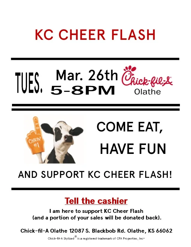 Flash Night at Olathe Chick Fil A