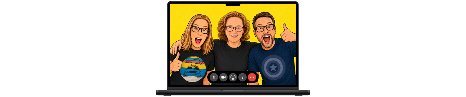 A special one-hour, one-on-one video call with the brilliant Alan and Katie Donegan from Rebel Finance School and me.