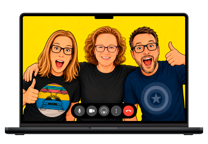 A special one-hour, one-on-one video call with the brilliant Alan and Katie Donegan from Rebel Finance School and me.