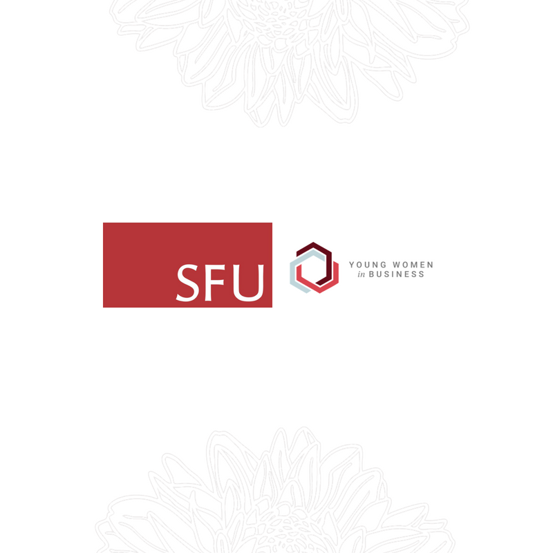 Simon Fraser University / Young Women in Business I was invited by the YWIB department @ SFU to host a 4 hour workshop on Branding, where I taught a private class to business students and social media tips.