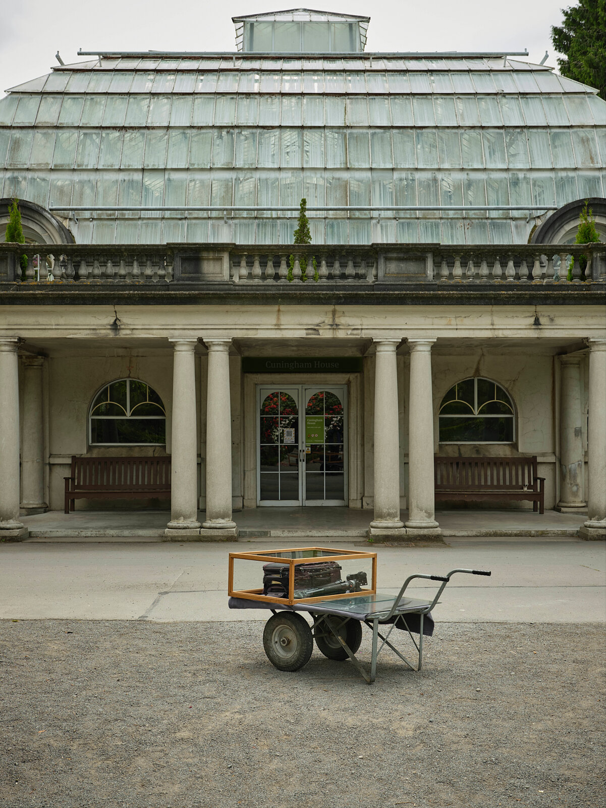   Cunningham House, Christchurch Botanic Gardens. 2020  1080 x 830mm.  