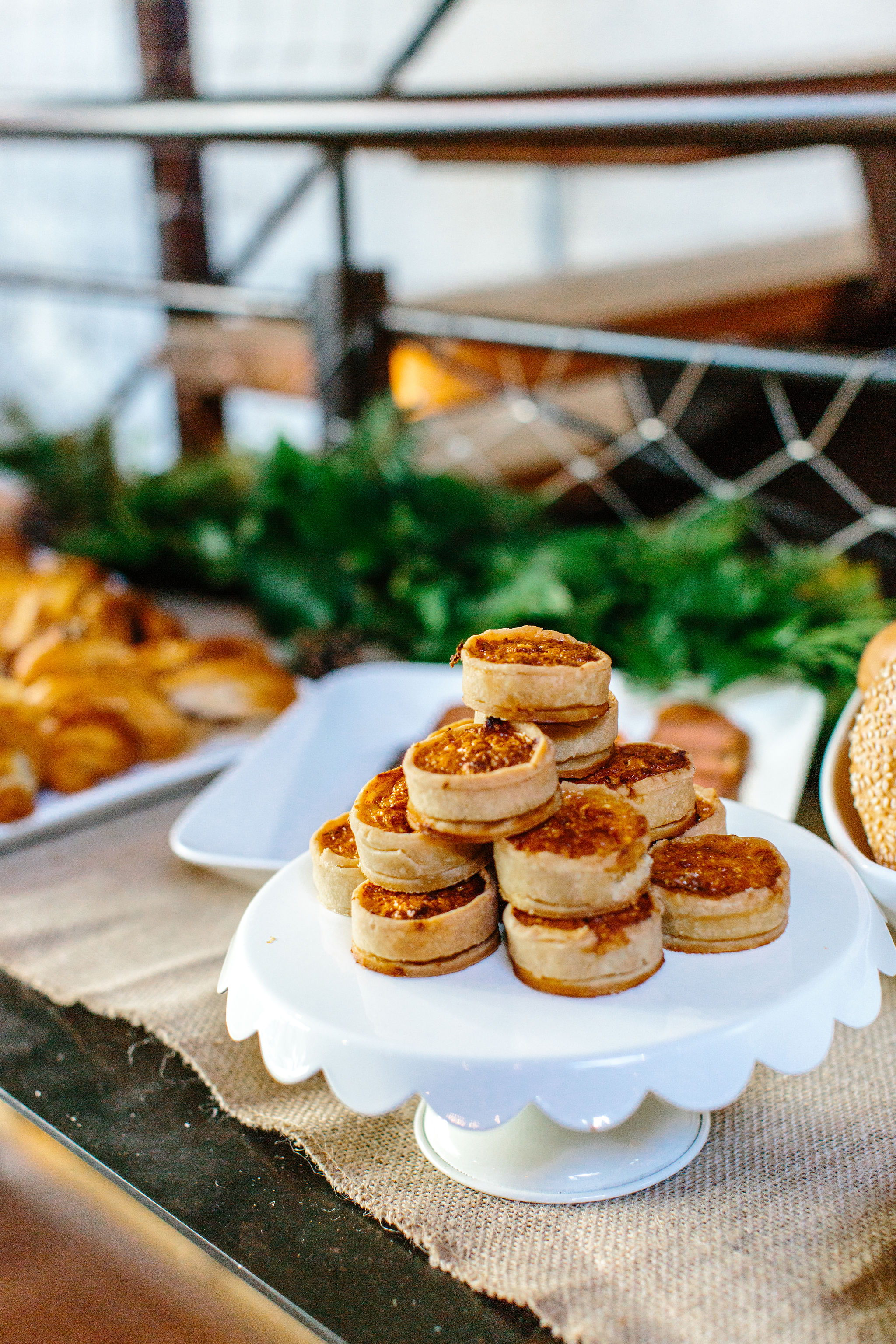 Appetizers at Holiday Mama's Mingle