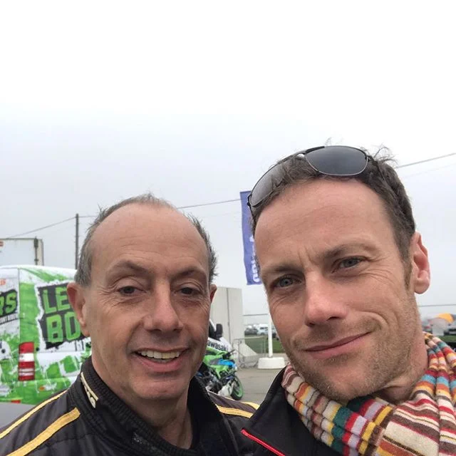 Mega day @santapodraceway with #terrygrant and @djrichiedon #thank you #greatday @charmantuk #legend
