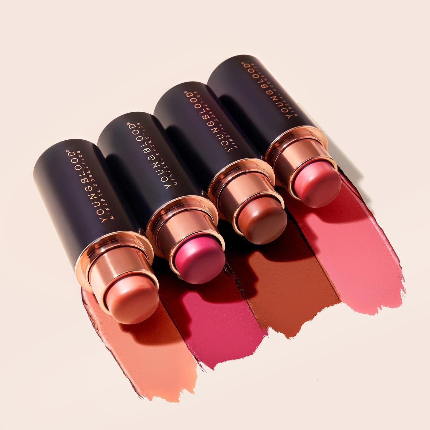 I am loving Youngblood&rsquo;s VIVIDLUXE CR&Egrave;ME BLUSH STICK. They are so richly pigmented and versatile, there are many shades to choose from and can be used on the lips as well as the cheeks! 
My new go-to! 
#abbeyedwards #ae #freelance #freel