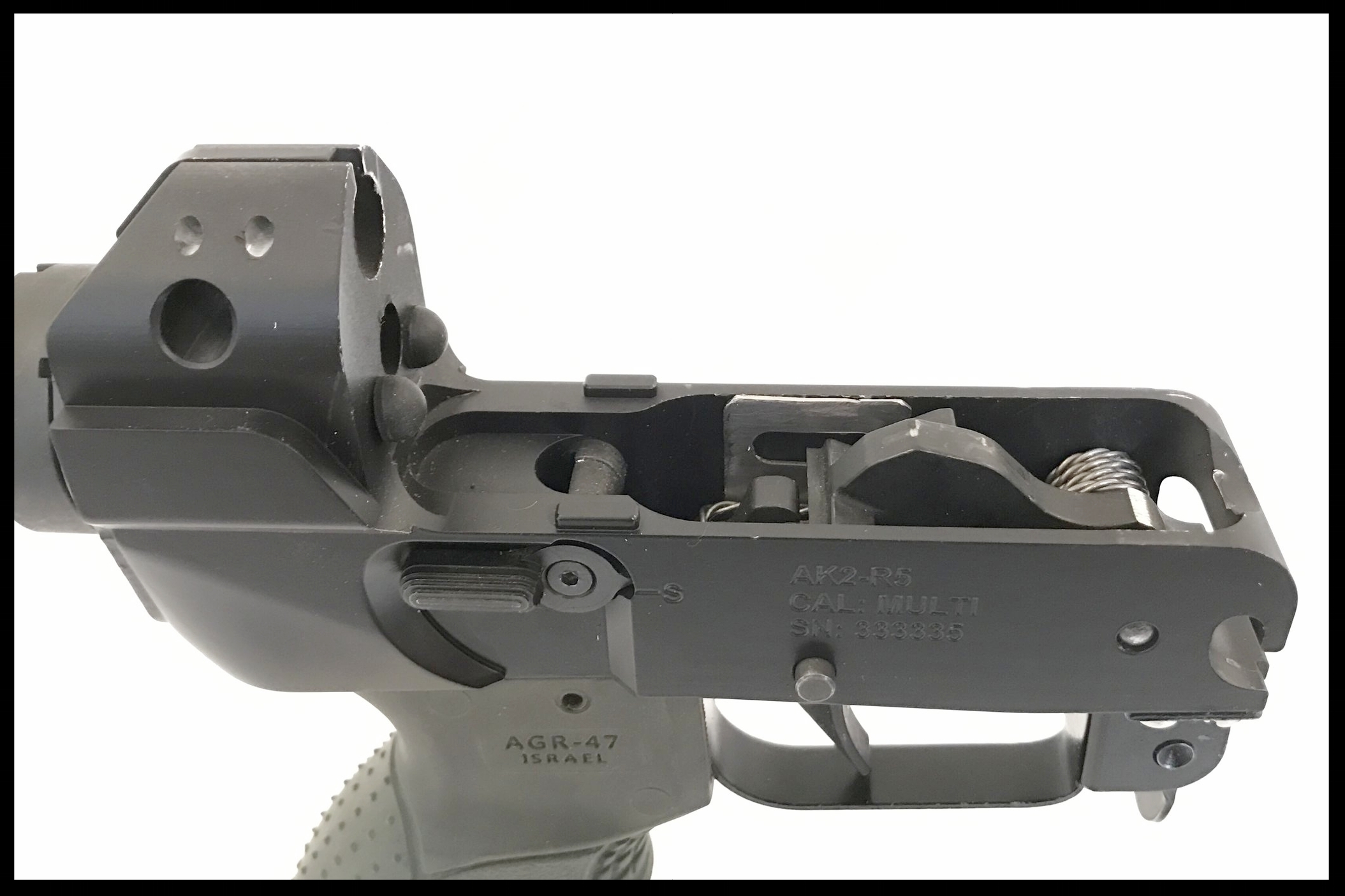 Lower Receiver/ trigger group The lower receiver allows easy access to the trigger group which has improved feel and reset. Dual Integrated bump stops have reduced felt recoil.