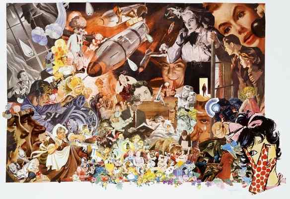 “Bedtime Stories, Sweet Dreams” is by artist Sally Edelstein. PHOTO COURTESY OF SALLY EDELSTEIN