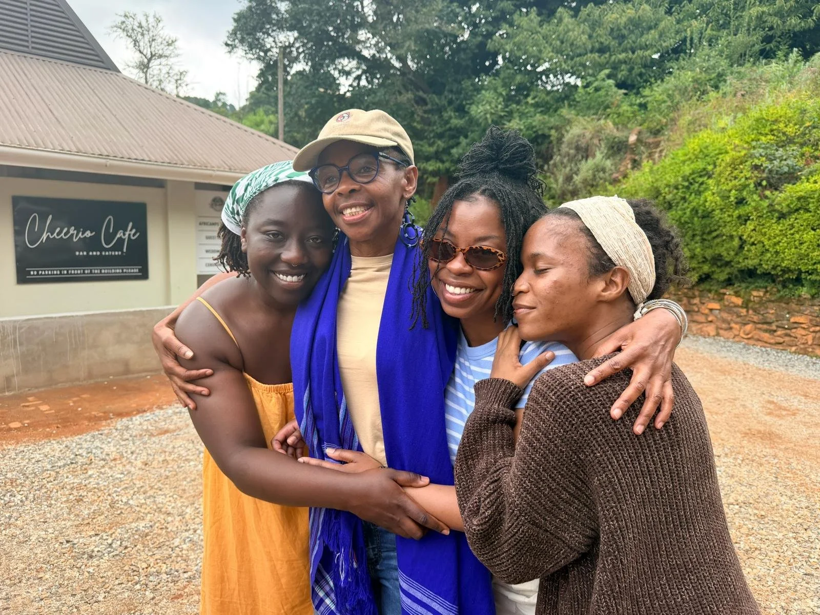 Black ASH Lab grad student research assistant in South Africa