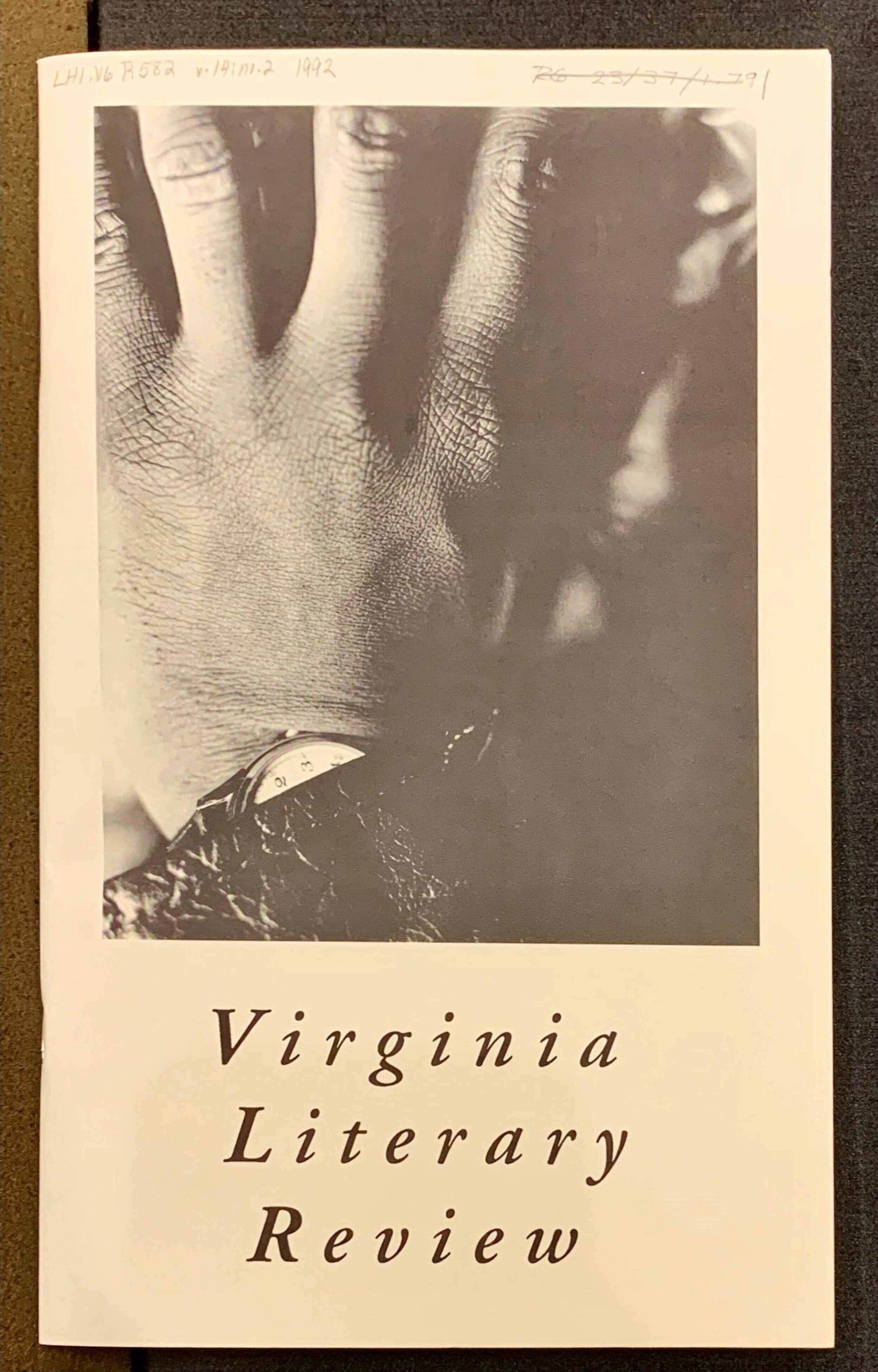 Virginia literary review, 1992