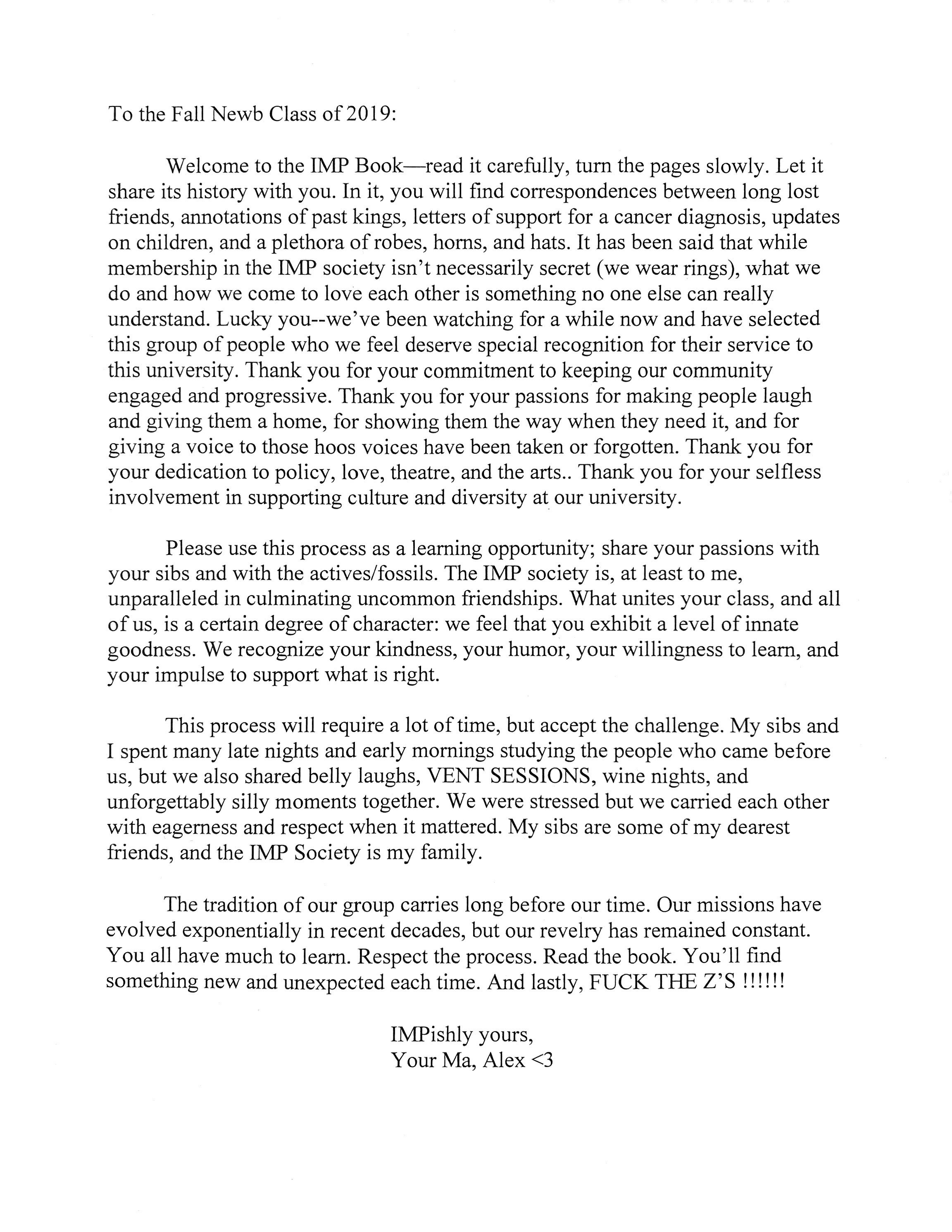 2019: Addition to the Papers of the Hot Foot Society from UVA Special Collections; Scanned March 24, 2021.