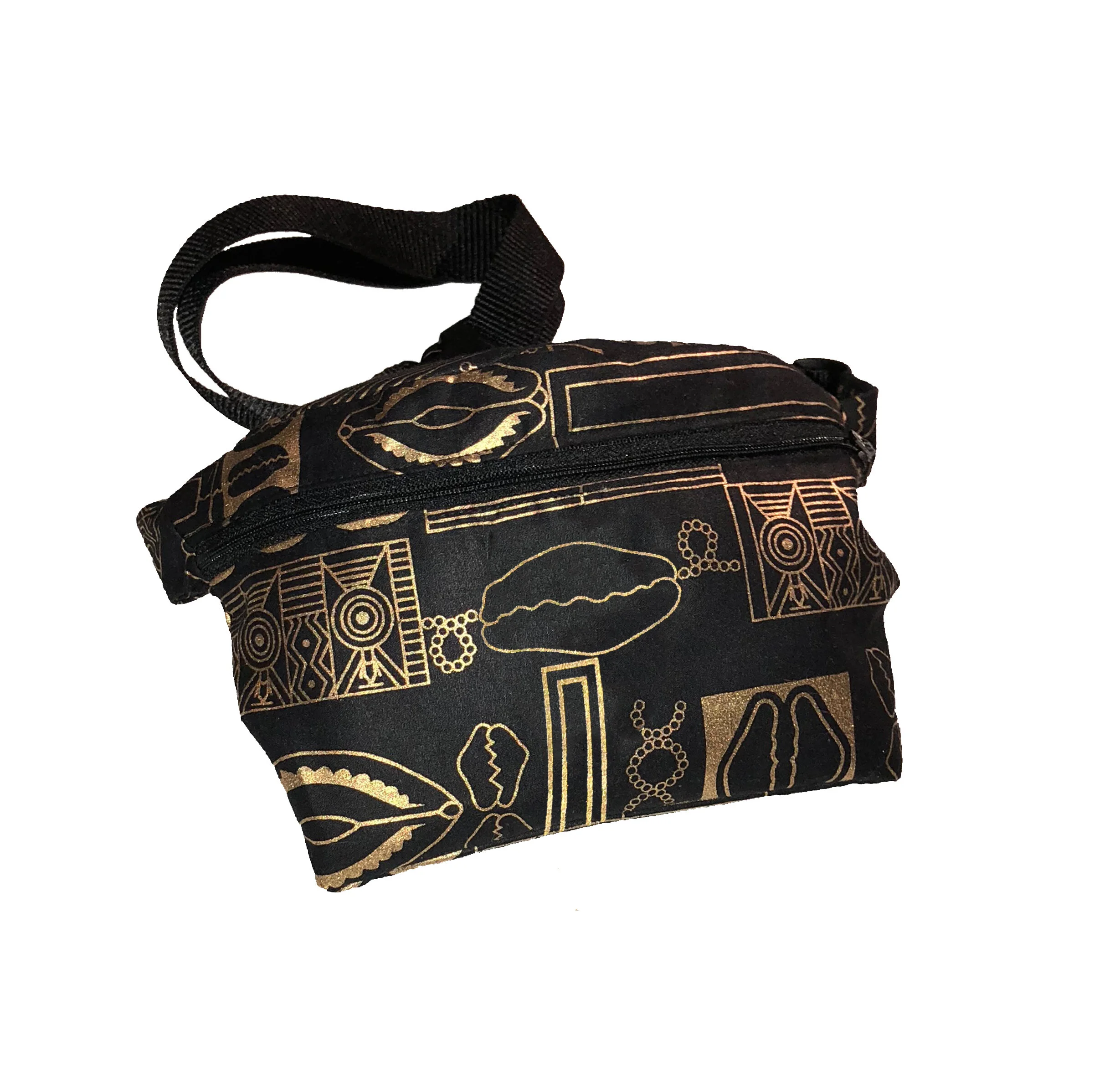 ImaniLia Fanny Pack - Black and Gold