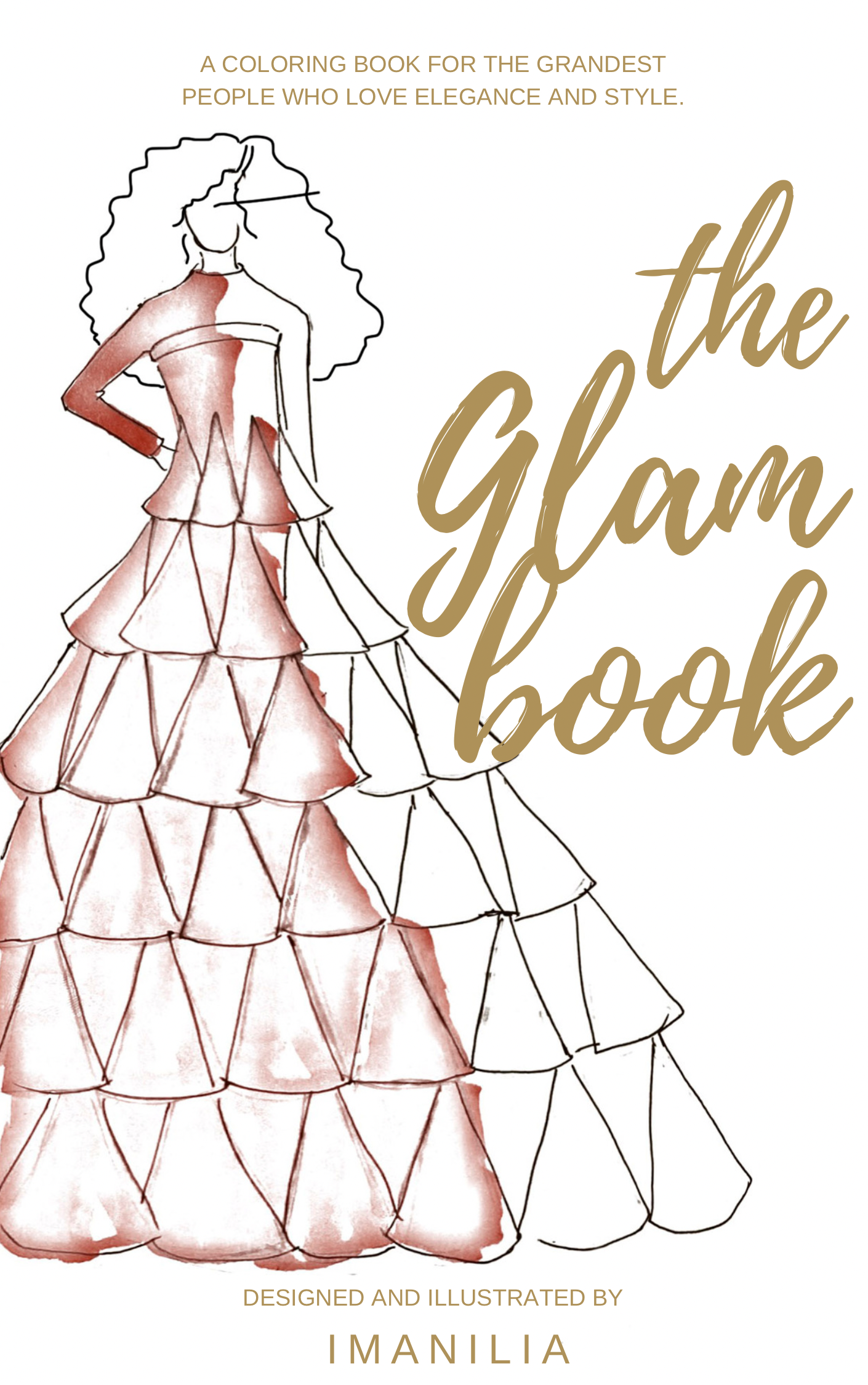 The Glam Book - A DIGITAL Coloring Book for ALL 