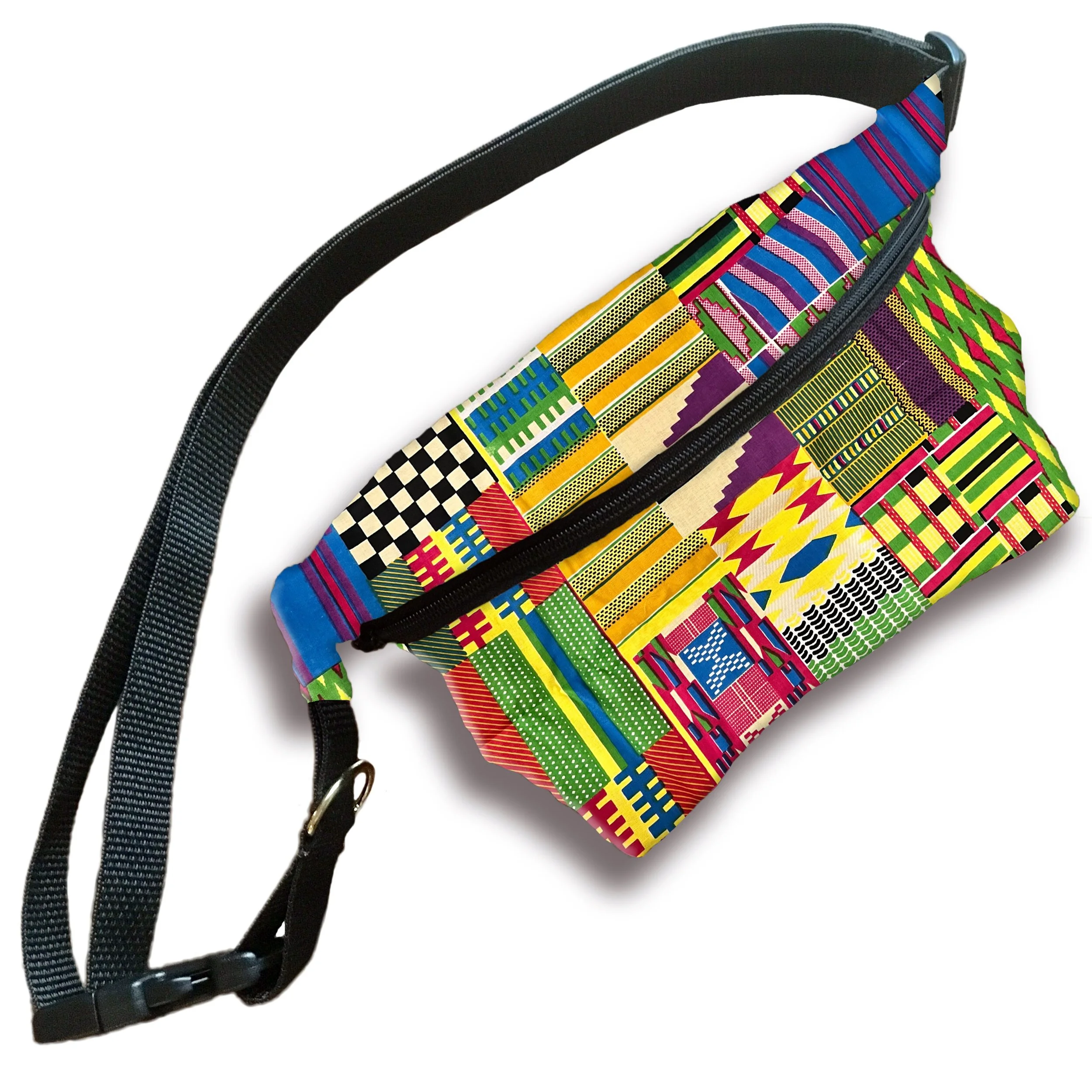 ImaniLia Fanny Pack - Multi Kente