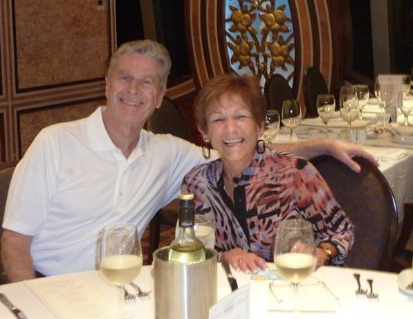 Madeline and her husband Greg enjoying life 6 years after a stomach cancer diagnosis