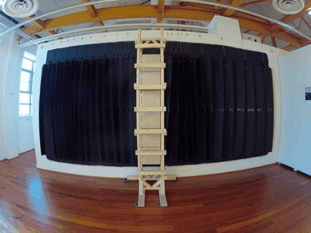 Installation view, Ladder to a Door