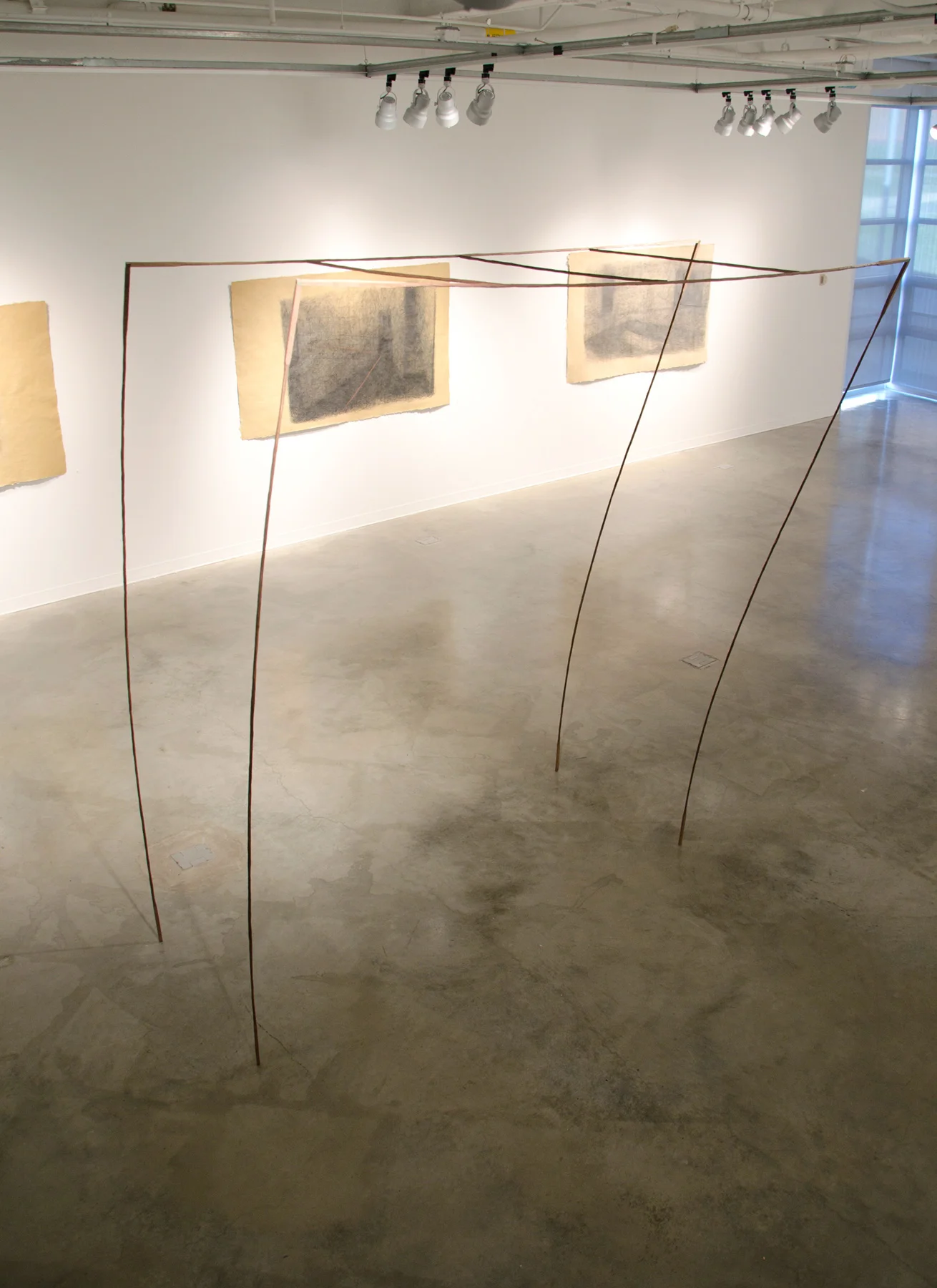 Climb, 2014, wood, 84 x 72 x 108 in. Pictured at George Mason University, Fairfax, VA (photo: Stephanie Booth)