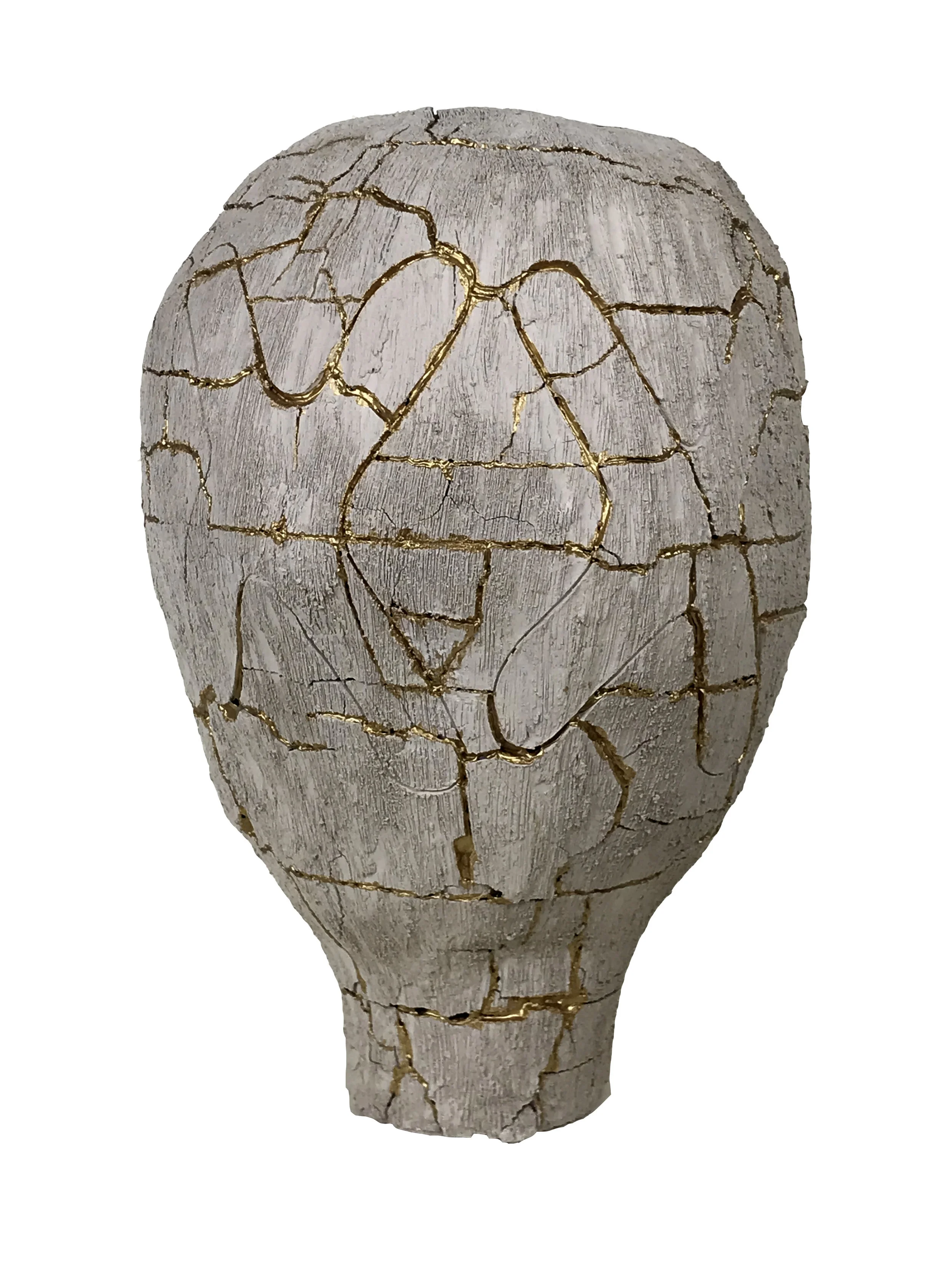   VESSEL   air dry clay, puff paint  22” x 14” x 16”  2019 