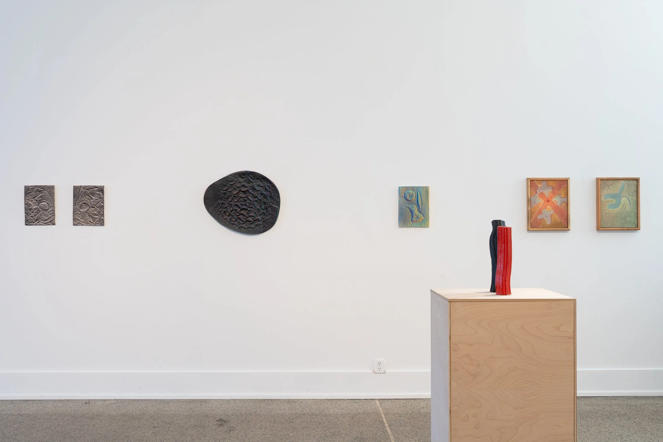   front:    Sweet Gas,  2025&nbsp;  ceramic&nbsp;     back:    Varnish Fever,  2025&nbsp;  ceramic&nbsp;  26. Brit Krohmer&nbsp;   