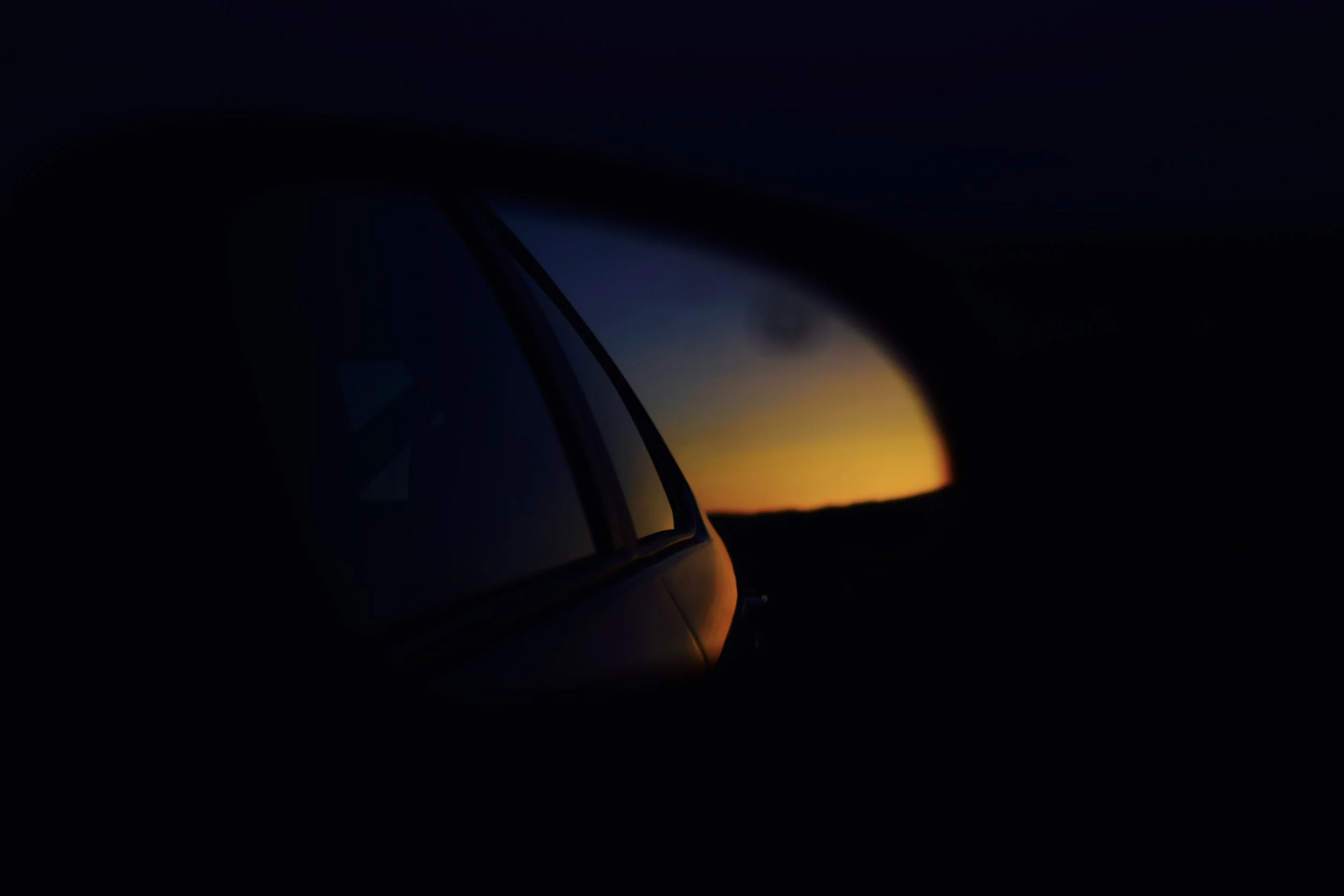 sunset at arizona border