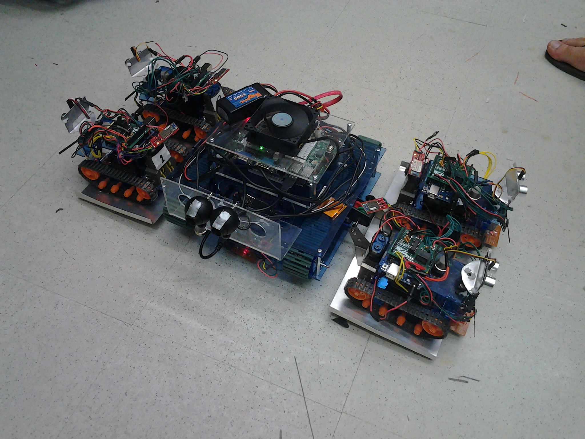 The finished Columbia Swarm. 