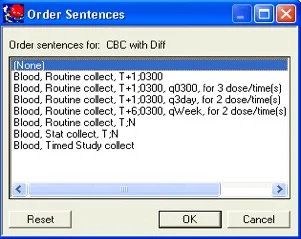 Example from staff manual