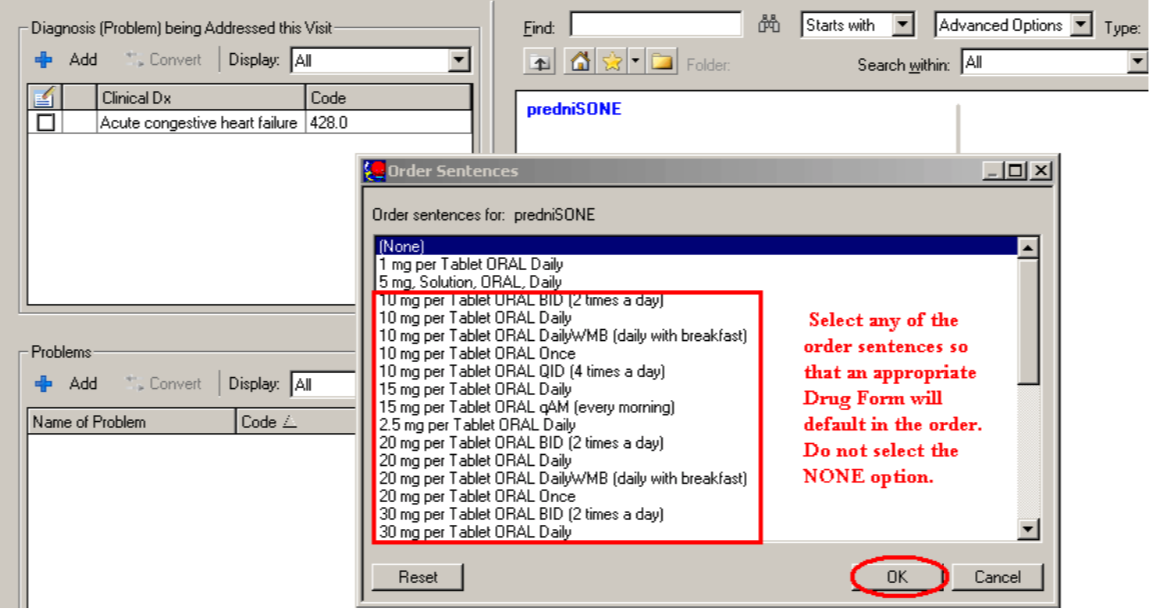 Example from a training manual