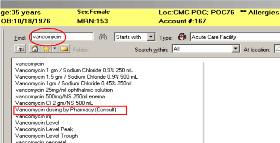 Example from a training manual