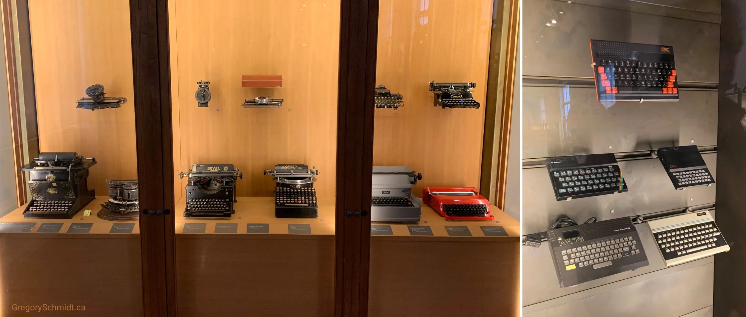 Evolution of type. Taken: Musée des Arts et Métiers, Paris, 2019