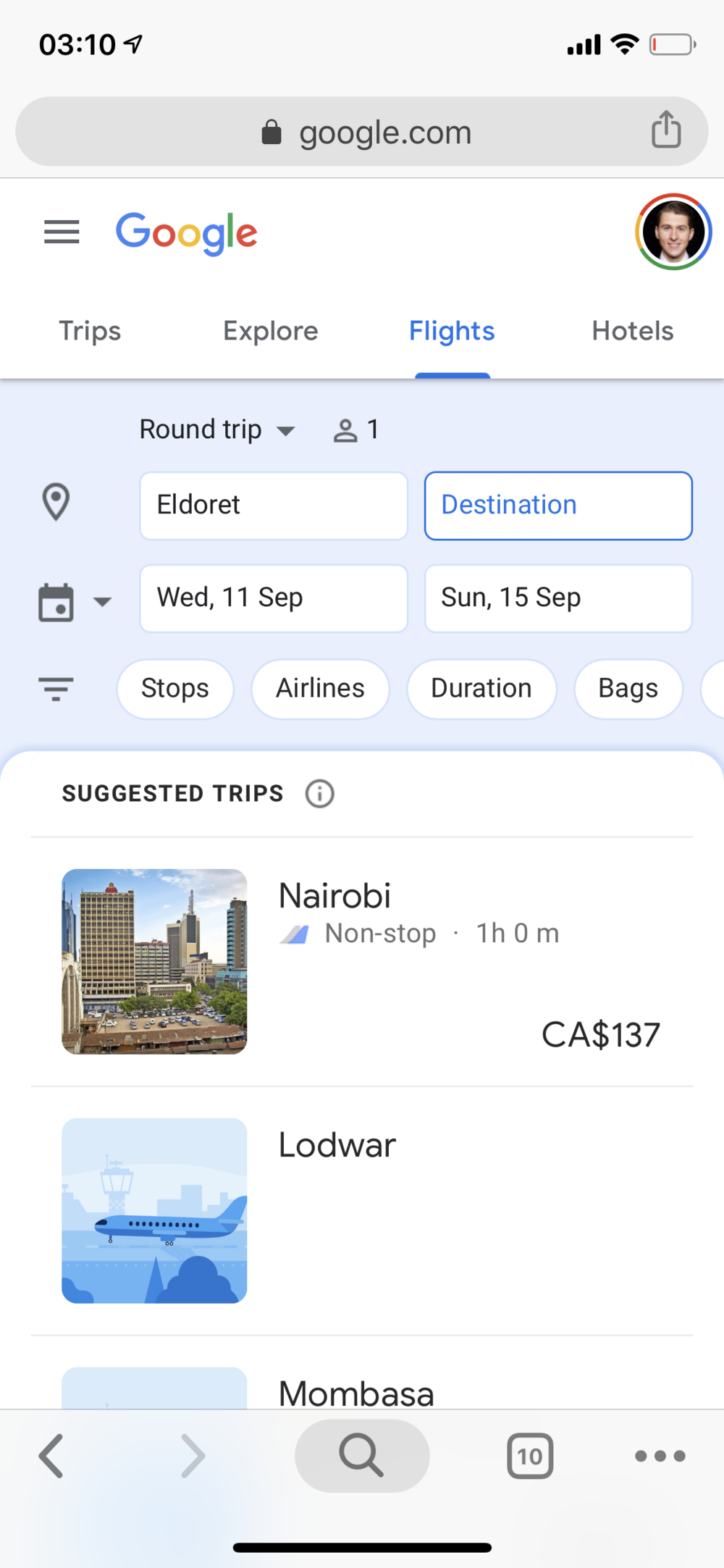 Google Flights 3 dates.PNG