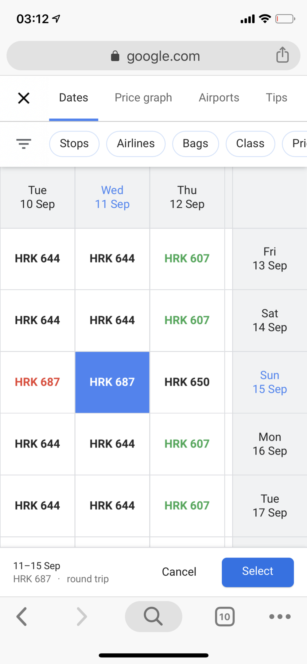 Google Flights 8 dates.PNG