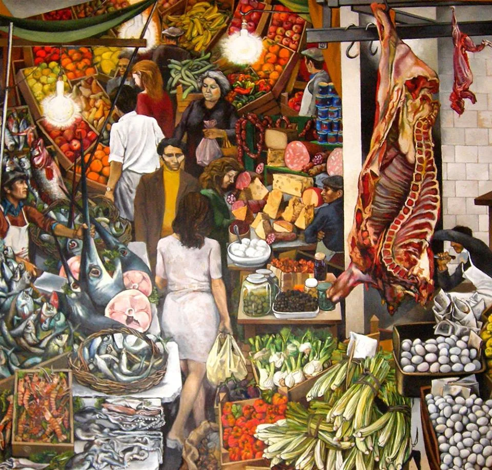 Renato Guttuso - “La Vucciria”