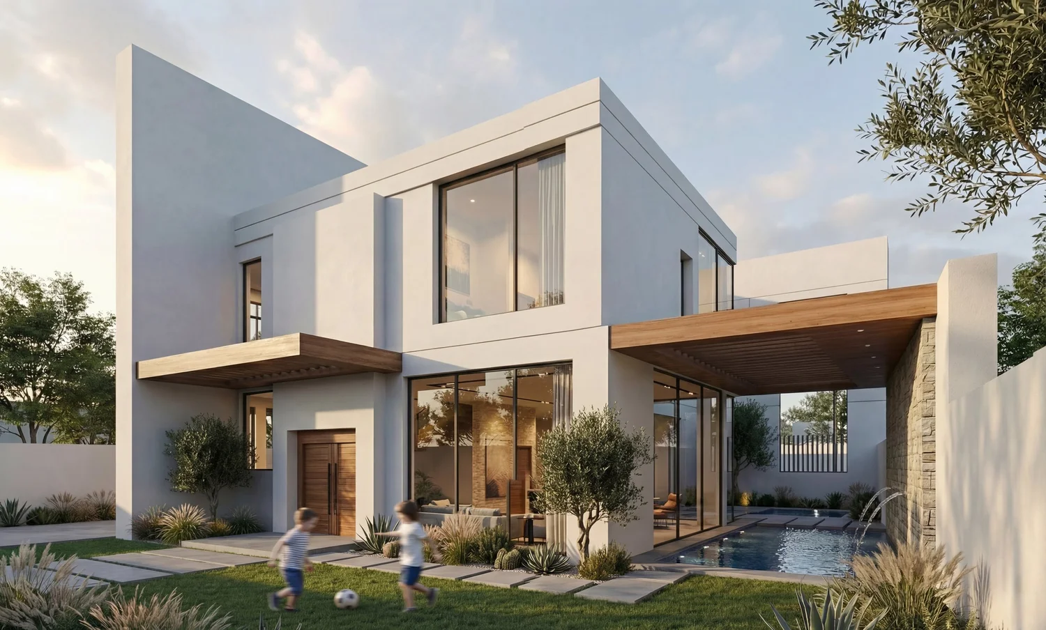Contemporary villa, UAE