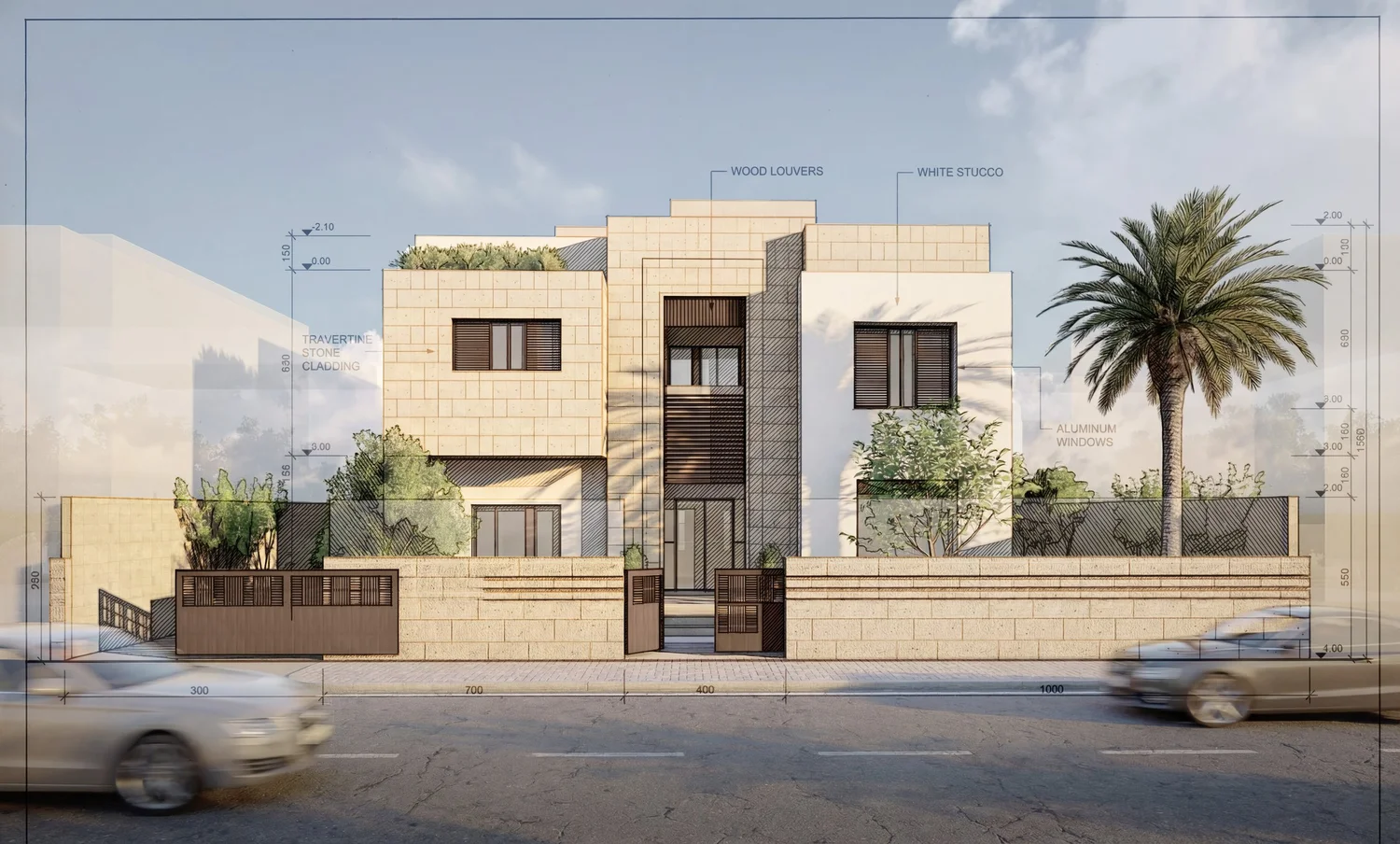 Amman villa, Jordan