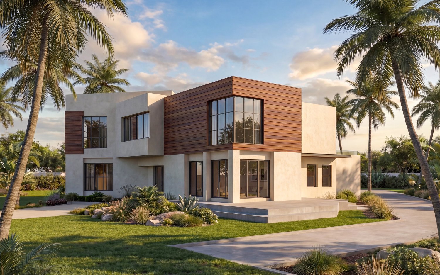 Contemporary private residence