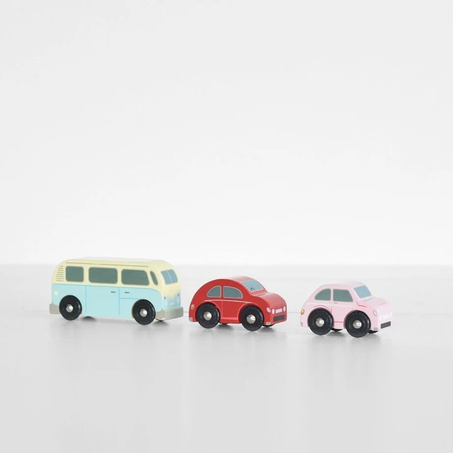 le toy van retro metro car set