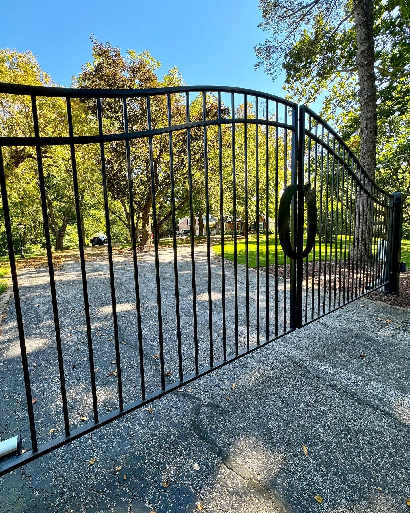 Looking for something custom? We can help!

Check out this custom iron entry gate, complete with a Bluetooth-controlled gate operator. ☘️

We have partnerships with some of the very best vendors and tradesmen in the Quad Cities and can help make your