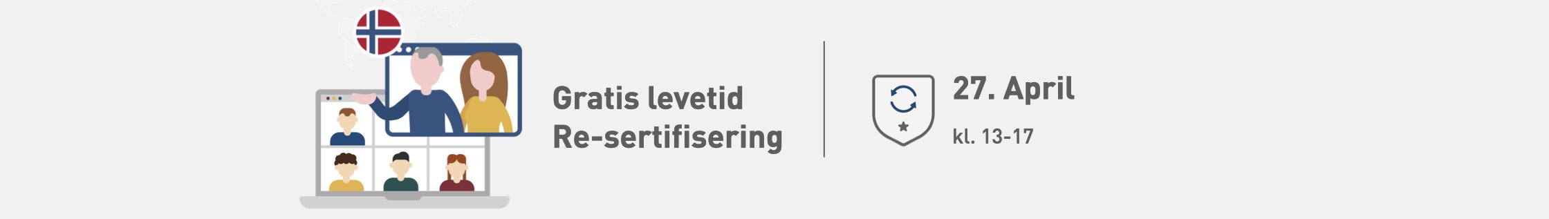 Live Online Re-Sertifisering
