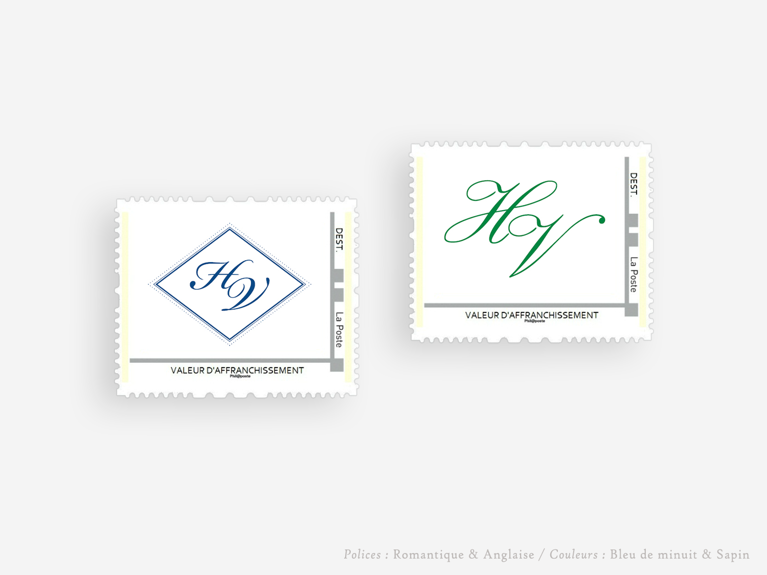 faire-part billet carton mariage paris invitation papier couleur personnaliser portrait paysage vergé vélin d'arches van den velde bords irreguliers classique traditionnel timbre la poste