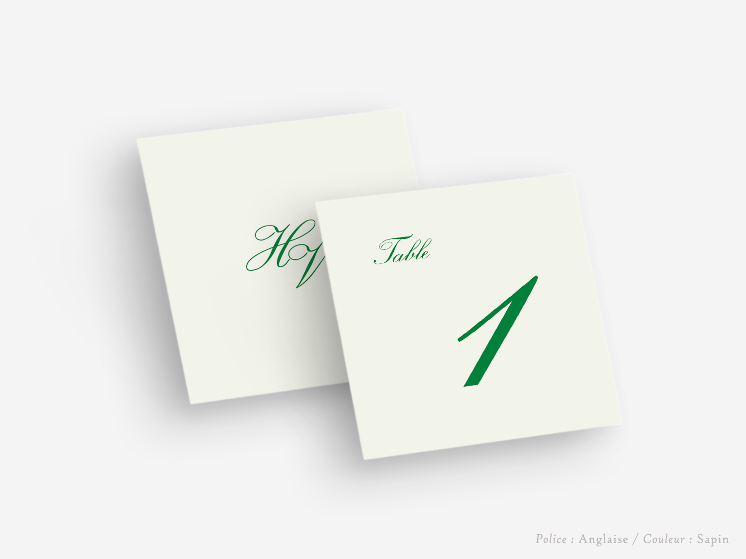 faire-part billet carton mariage paris invitation papier couleur personnaliser vergé classique traditionnel menu papeterie nom numero table cavalier plan A5 Carré