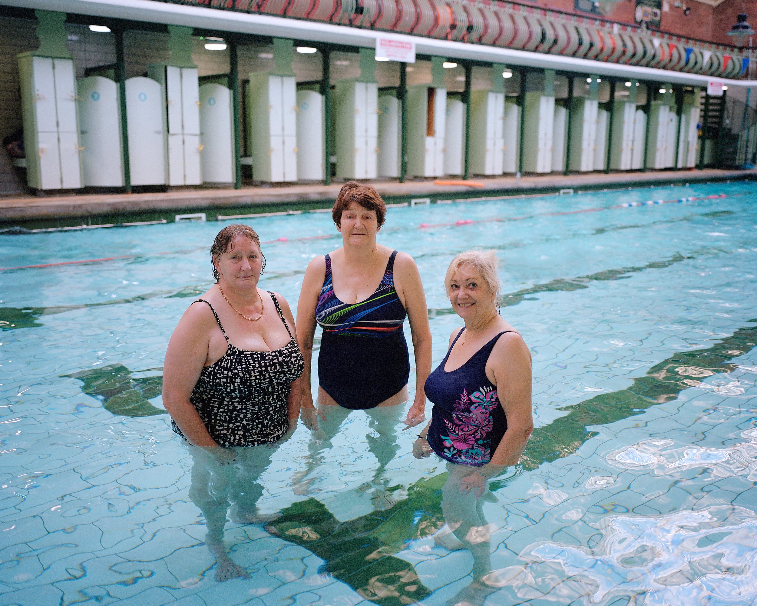   Commissions  / Swimmers, Bramley Baths.  Telegraph Magazine  