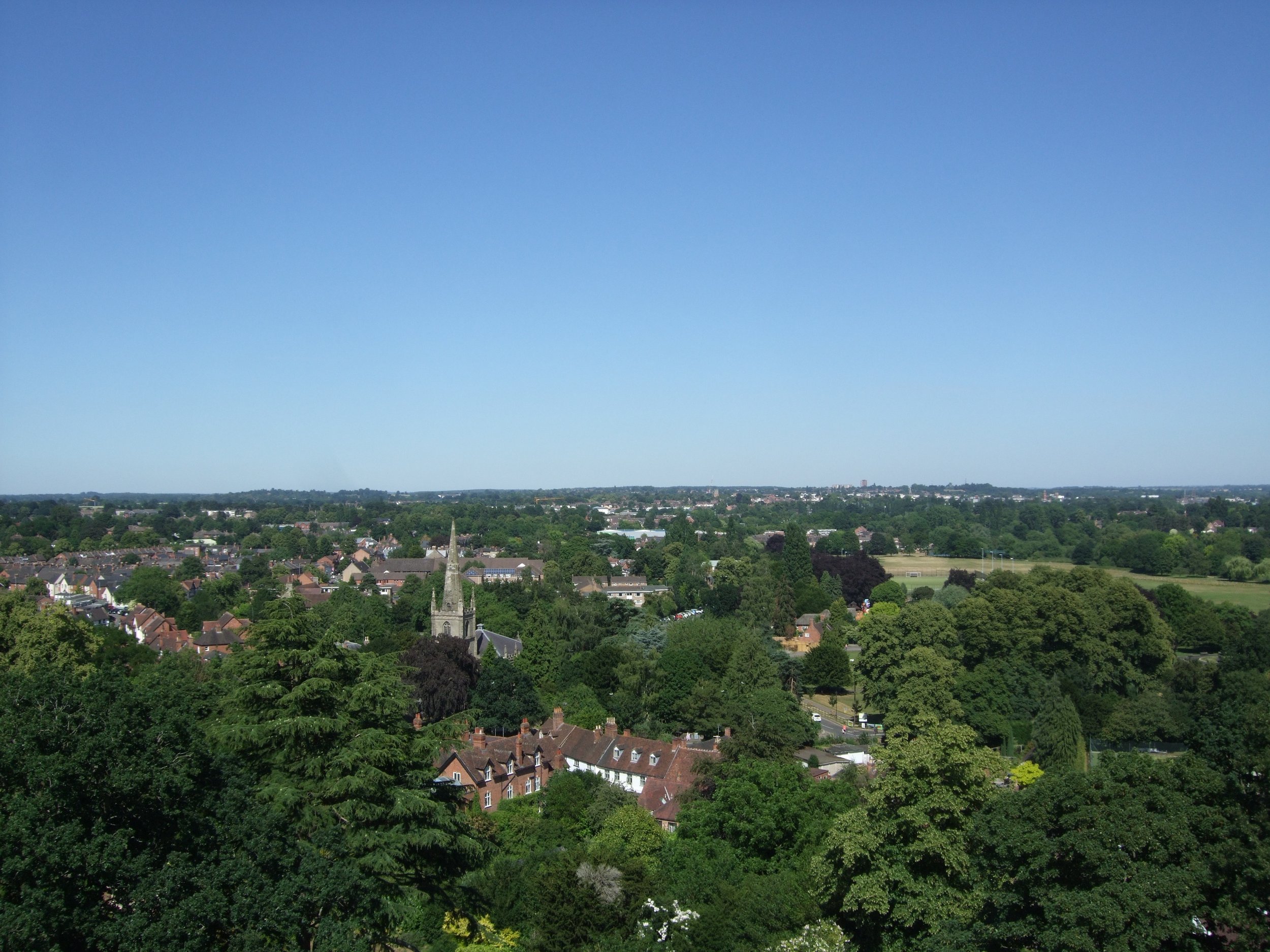  View from Warwick Castle, Coventry, June 2018 